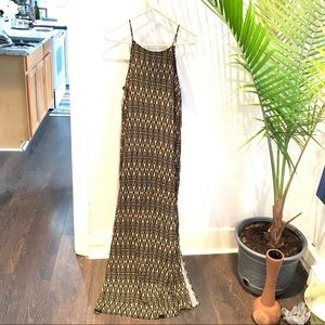 Faded Glory Abstract Maxi Dress